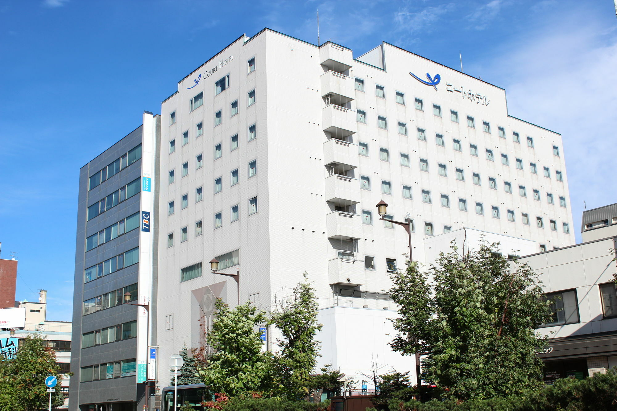 Court Hotel Asahikawa Buitenkant foto